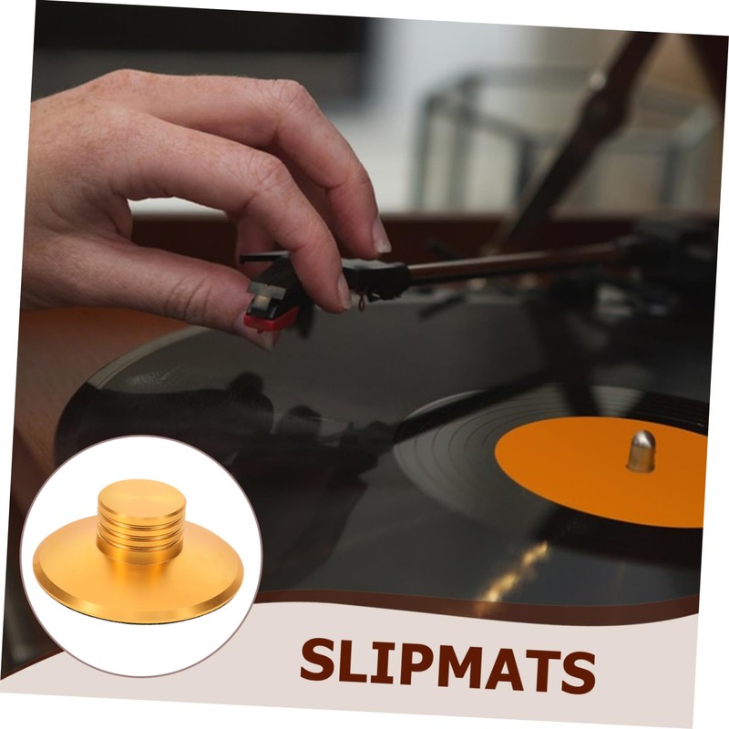 Kisangel Vinyl Turntable Weight Stabilizer Nonslip Record Weight for Turntable