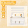 Lilithye Bedside Caddy Organizer with Fixed Straps and Water Bottle
