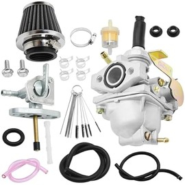 CRF50 Carburetor Carb Replacement for Honda XR50 CRF50F Z50 CRF XR 50R Z50R Z50A Carb Kit with Fuel Line Fuel Filter Air Filter