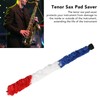 Tenor Saxophone Cleaning Brush Rod Sax Pad Saver Cotton Swab