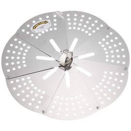 Shimomura Industry FVS-501 Full Veggie Smile One-Size Drop Lid, Dishwasher Safe, Made in Niigata, Tsubamesanjo, Stainless Steel, Silver, 5.1 x 5.1 x 1.5 inches (130 x 130 x 37 mm)