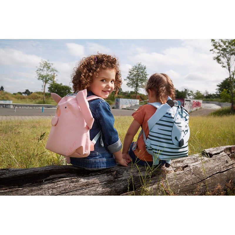 LÄSSIG Children's Kindergarten Rucksack with Chest Strap, for Ages 3+,