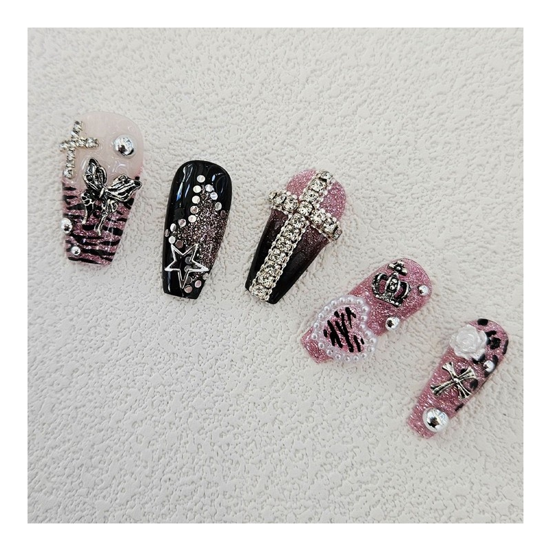 Gyaru Handmade Nail Tips - Long Oval / 갸루 수제네일팁