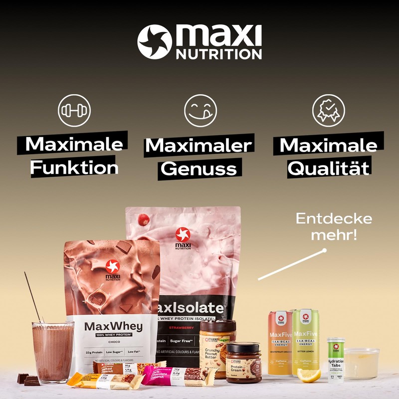 MaxiNutrition Cream Protein 500 g, 43 g Protein per Serving,