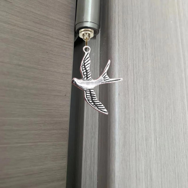 Silver Hinge Head Home Decorationswallow,Magnetic Hinge Dropper Hanging,Magnetic Hinge Head