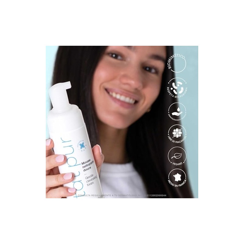 Etat Pur Espuma Limpiadora Limpia Y Suaviza, 150ml