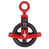 KATSU Tools Gin Wheel 125mm with Swivel Eyebolt Scaffolding Pulley