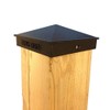 Nuvo Iron PCP02 3 1/2" Pyramid Post Cap, 3-1/2 x