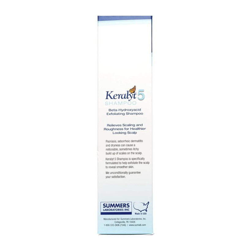 Keralyt 2 Pack! Karalyt 5 Shampoo, Exfoliating Shampoo for Dry,