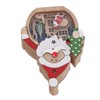 Luminous Christmas Ornament LED Light Emitting Wooden Christmas Decorations Ornaments