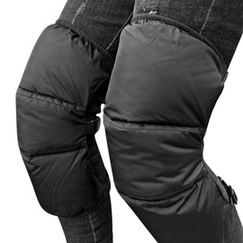 Down Leg Warmer, For Autumn and Winter, Feather Knee Supporter, Fluffy, Warm, Motorcycle, Bicycle, Cold Protection, Heat Retention, Knee Warmer, Women's, Men's, Thermal Supporter, Cold Protection, Cold Protection, Lightweight, Easy to Put On and Take Off