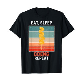 Retro Eat, Sleep Odeng Repeat Vintage Odeng Food Lover T-Shirt