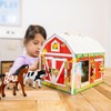 Melissa & Doug Latches Barn Toy Sensory Activity, Doors And