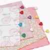 Dritz 130 Pines perlados, corazón, 2-1/8 Pulgadas (35 Unidades)