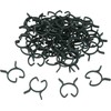 Hapyearn Pack of 100 Plant Clips, Plant Clips, Tomato Clips, Trellis Aid, Tomato Clips, Plant Holder, Flower Clips Attachment, Plant Rings for Fixing Climbing Plants, L