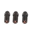3Pcs Hardened Steel Nozzle 3 Holes High Flow 1.75mm Long