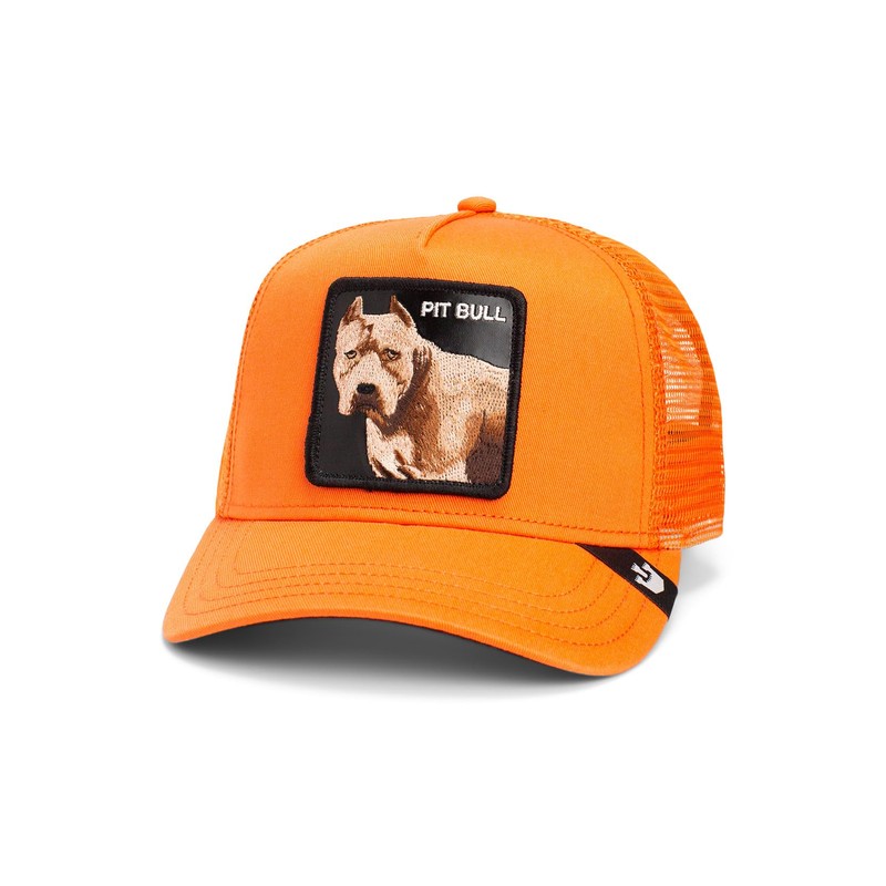 Goorin Bros. Trucker Cap The Dog Pitbull Orange Size: One