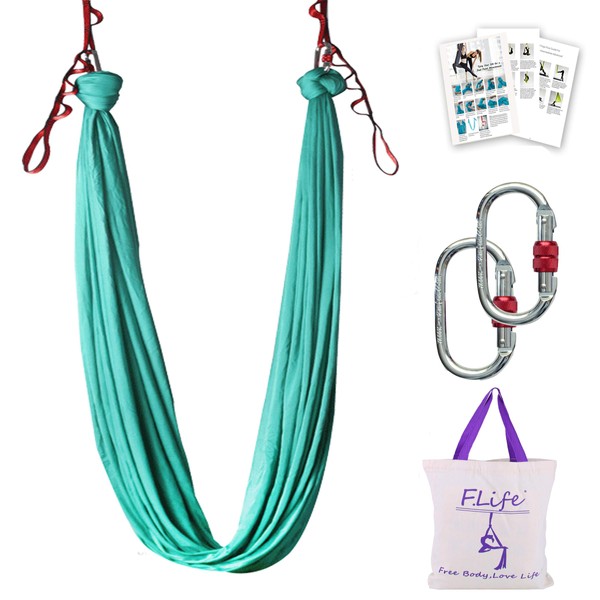 Aerial Yoga Hammock 5.5 Yards Premium Aerial Silk Fabric Yoga