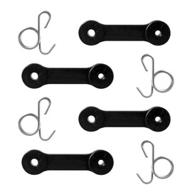 Bagger Latches for Crafts Mower - Rubber Latch Straps for Crafts hu sqvarna Poulan Pro Bagger, 532160793 Latch Hooks for Bagger Chute on Crafts HU Poulan Pro Riding Lawn Mower Tractor