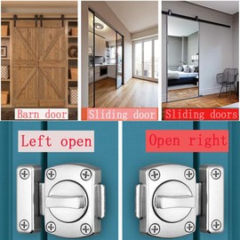 Inner Door Buckle Inner Door Lock Bedroom Anti-Lock Buckle Bedroom Door Lock Anti-Theft Door Lock Safety Push-Pull Exposed Bathroom Door Bolt, Suitable for All Kinds of Swing Doors