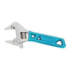 RAHVISH Extra Slim Jaw 4-Inch Adjustable Wrench, Silver