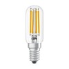LED Tubular Lamp 4.2W (40W eqv.) SES 2700K Clear 25