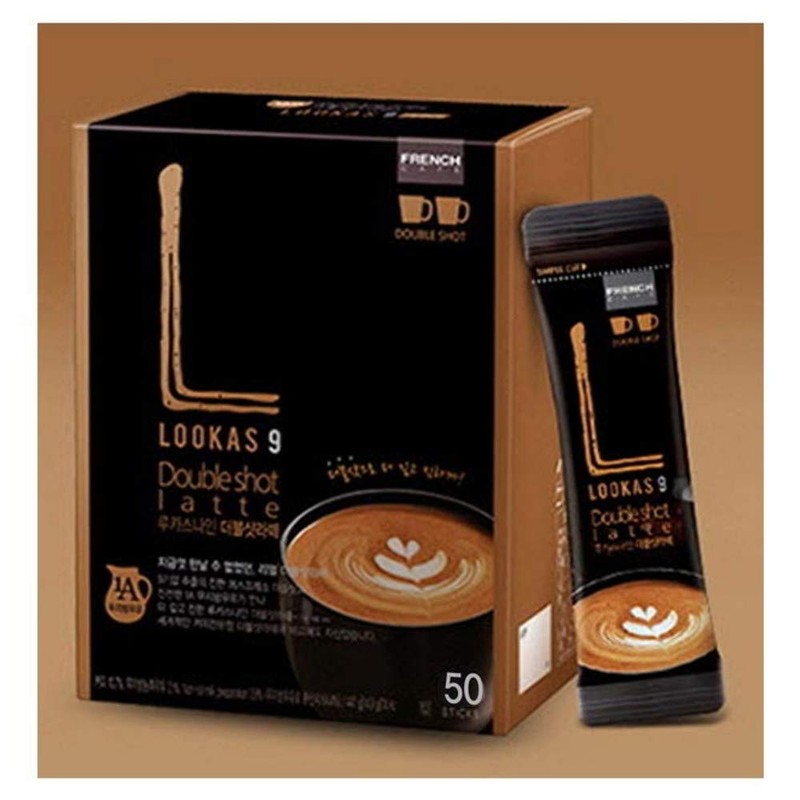 Namyang Lookas 9 Double Shot Latte Instant Coffee 14.9g (Pack