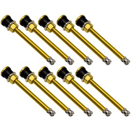 20Pieces TR572 Truck Tire Valve Stems,Brass Commercial 3-3/4 Valve Stems for Rim Φ.625" (10 Pack), Replacement Brass Clamp-in Valve Stem for Truck and Bus