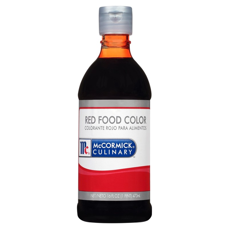 McCormick Culinary Red Food Coloring, 16 fl oz - One