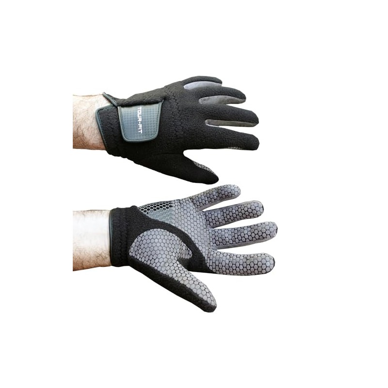 Tour Fit Winter Golf Gloves (Ladies Red, Large)