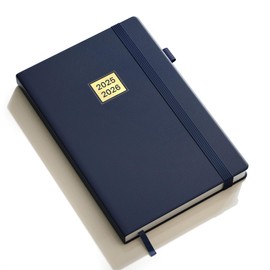 DeDe Bee Academic Diary 2025-2026 Week to View, A5 Mid Year Weekly Planner, 18Months Diary for Teacher, Students, Work& Home, July 2025 - December 2026 (Blue)