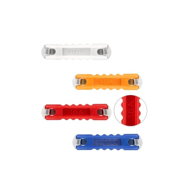 KafTon 20X Assorted Continental Ceramic Torpedo Fuses Bullet Classic Car