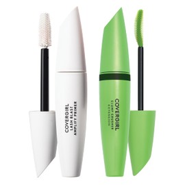 COVERGIRL Clump Crusher Mascara & Lash Blast Amplify Eyelash Primer Pack,1 count, Mascara, Volume Mascara, Volume and Length Mascara, Lengthening Mascara, Double the Volume, Instant Lash Boost