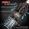 CHUSYYRAY FOR Jeep Grand Cherokee 2008-2013 HID LED Headlight Fog