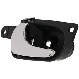Garage-Pro Interior Door Handle Compatible with 2006-2011 Buick Lucerne Front or Rear Driver Side Black Bezel with Chrome Lever