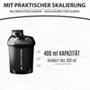 AMITYUNION Protein Shaker 400 ml with Strainer Protein Shaker -