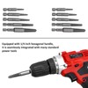 Oiieco 10 Pcs Screw Extractor Set, Damaged Screw Extractor Set,Broken