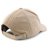 Trendy Apparel Shop Polyester Corduroy Structured Baseball Cap Dad Hat