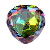 Amlong Crystal Diamond Paperweight, Heart Shaped, 80mm, Iridescent