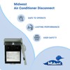 MIDWEST U035F2P • Weatherproof Fused AC Disconnect Switch • Metal