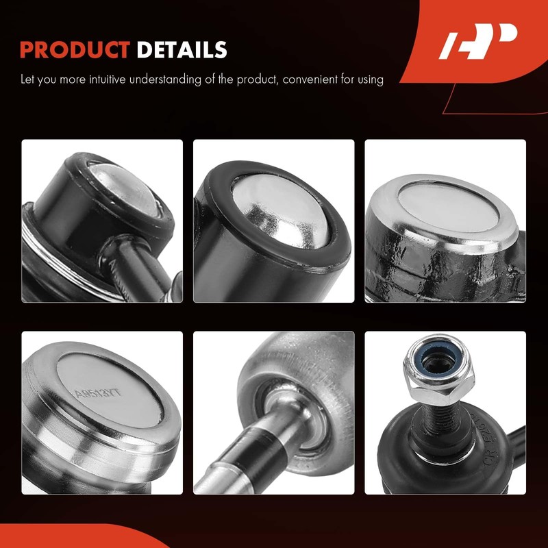 A-Premium Set of 10, Front & Rear Sway Bar Link,