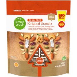 Simple Truth Grain Free Original Granola Paleo Friendly Vegan Non-GMO Beg Deal Super Value Pack - 16 oz