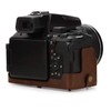 MegaGear Faux Leather Case Compatible with Nikon Coolpix P950 -