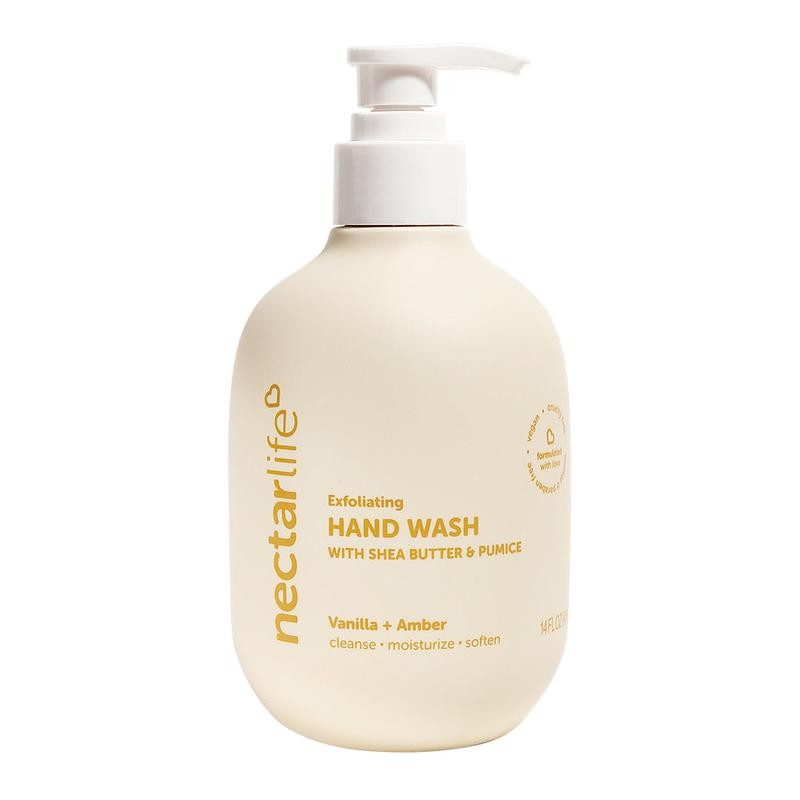 Exfoliating Hand Wash 14 oz - Cleansing Soap for Comfortable