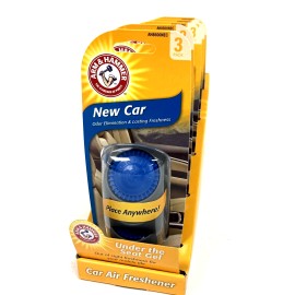 Arm & Hammer 15 Pack Arm & Hammer AH8500NEC Under The Seat GEL Air Fresheners NEW CAR SCENT