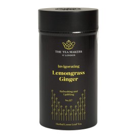 The Tea Makers of London Invigorating Lemongrass and Ginger Loose Leaf Tea 100g Caddy