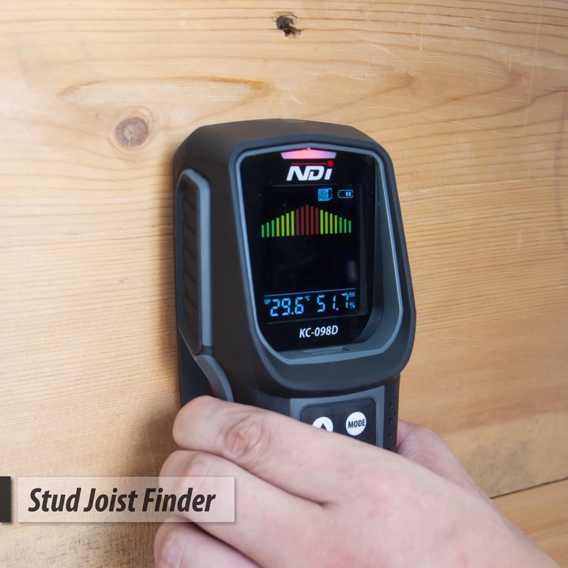 NDI 5‑in‑1 Stud Finder Wall Scanner with Laser Liner –