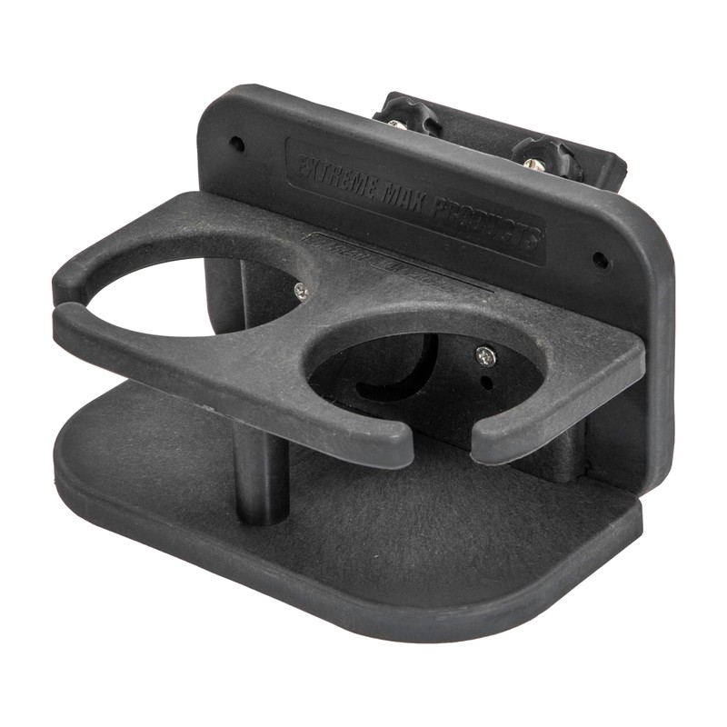 Extreme Max 3005.5616 Two-Drink Holder with 45° Base for Lund
