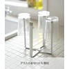 Yamazaki Poly Bag Holder, White, Approx. W 4.7 x D