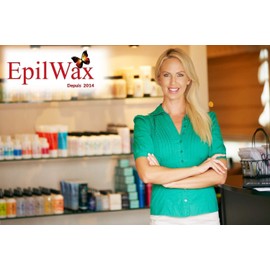 EPILWAX S.A.S Wireless Modular Wax Heater with 100ml Charging Base (Roll-On) Disposable Hair Removal Wax